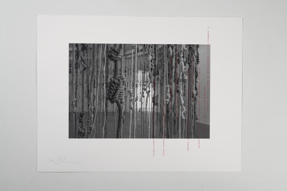 MACS - Lithographie - Fiona Tan. Rêve