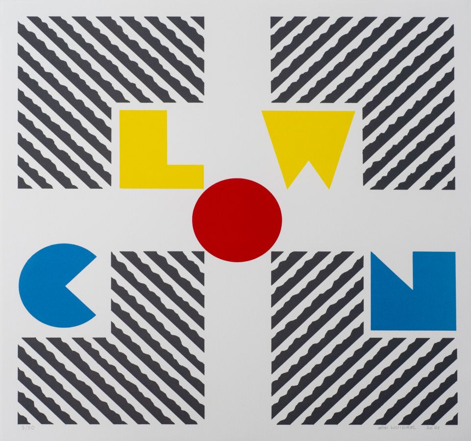 MACS - Lithographie - Léon Wuidar, Clown